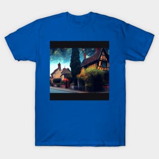 Starry Night Over Godric's Hollow T-Shirt